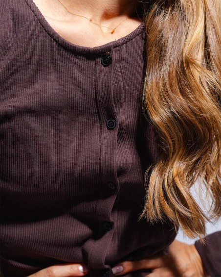 The Second Skin Rib Cardigan
